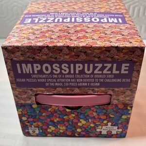Impossipuzzle Sweethearts Collection Double  Sided Jigsaw Puzzle  550 Pieces